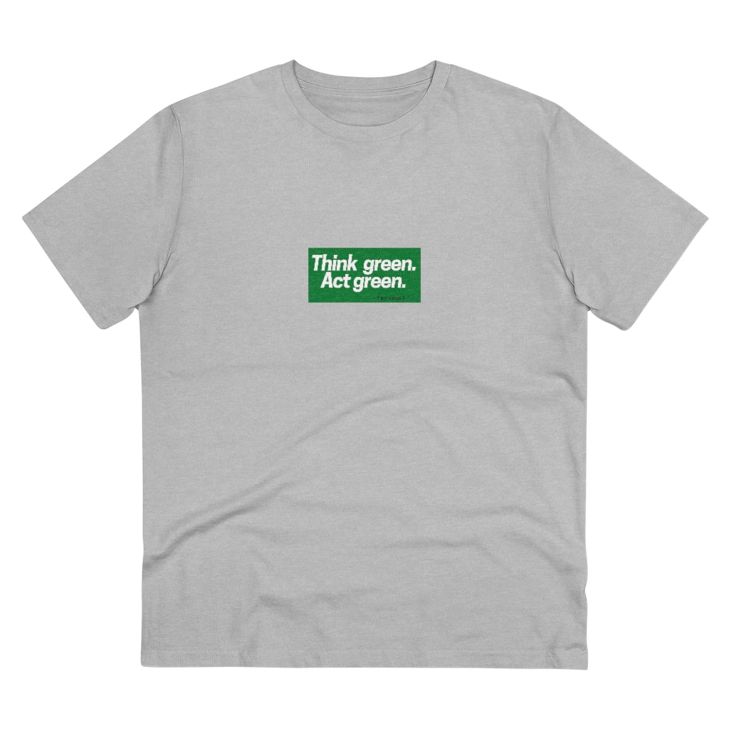 Organic Think Green T-shirt - unisex