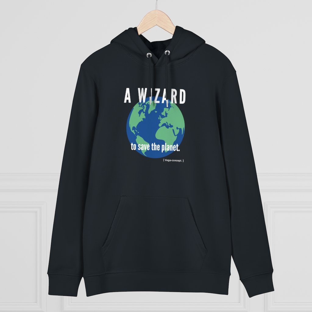 Organic Hoodie Wizard Solid colors -unisex