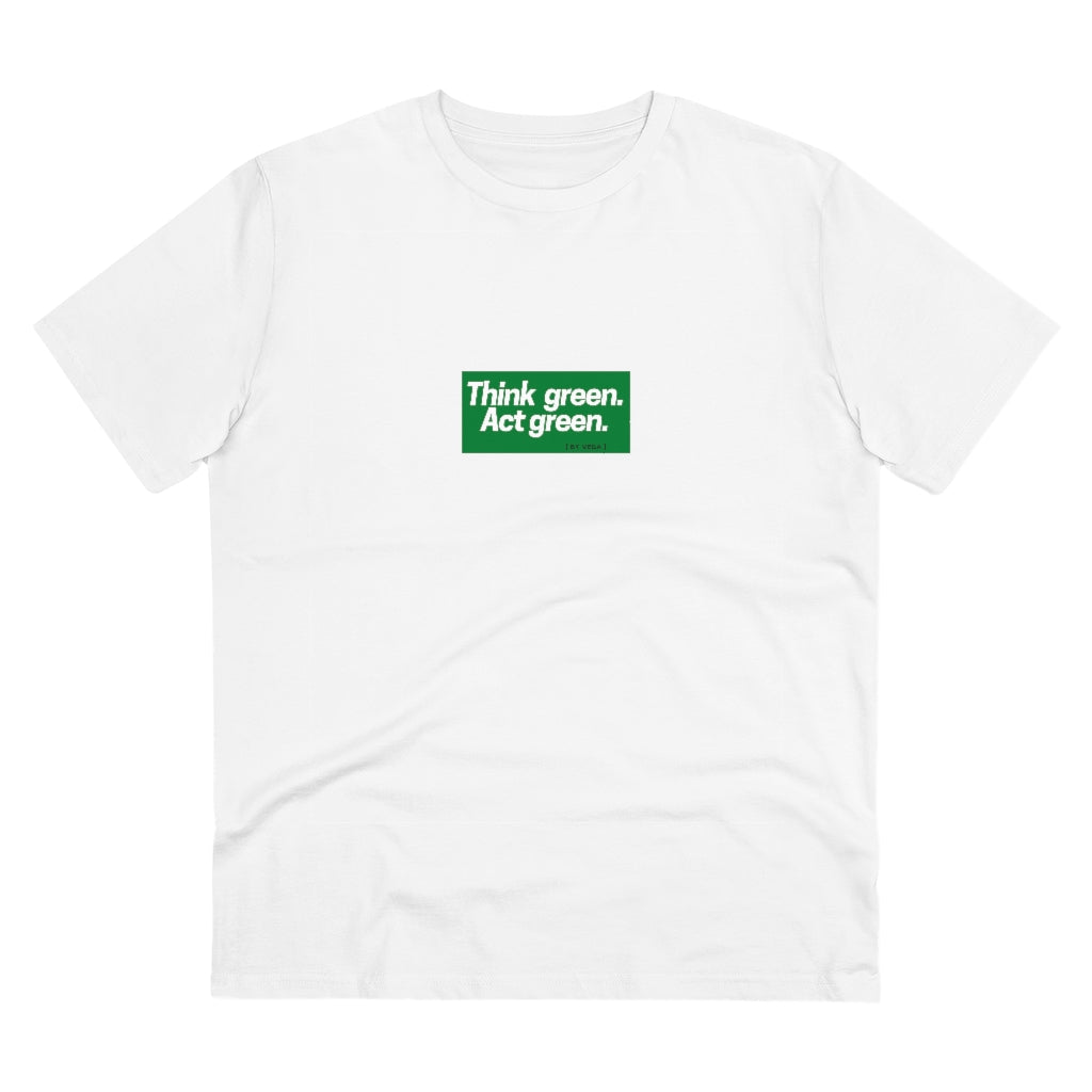 Organic Think Green T-shirt - unisex