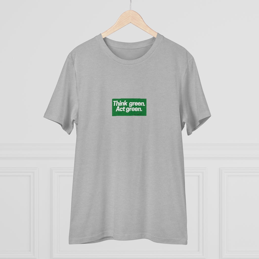 Organic Think Green T-shirt - unisex