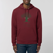 Load image into Gallery viewer, Organic Tree Hoodie Solid colors - unisex
