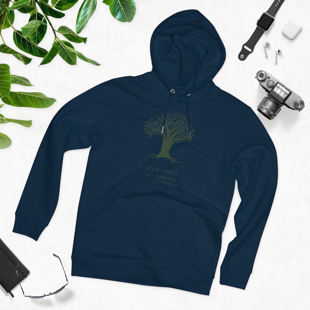 Organic Tree Hoodie Solid colors - unisex