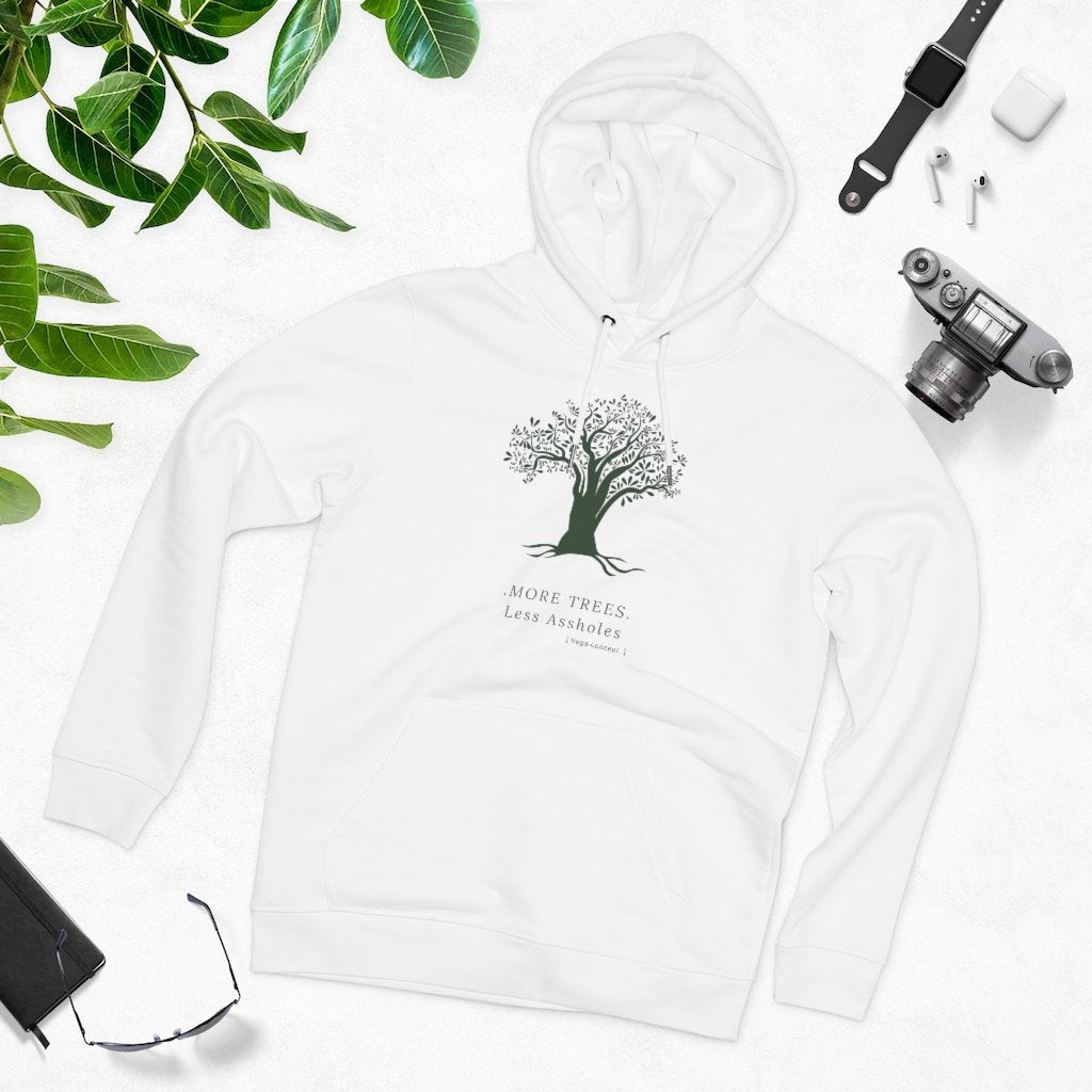 Organic Tree Hoodie Solid colors - unisex