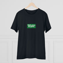 Load image into Gallery viewer, Organic Think Green T-shirt - unisex
