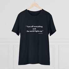 Load image into Gallery viewer, Organic &quot;Turn off&quot; - T-shirt unisex
