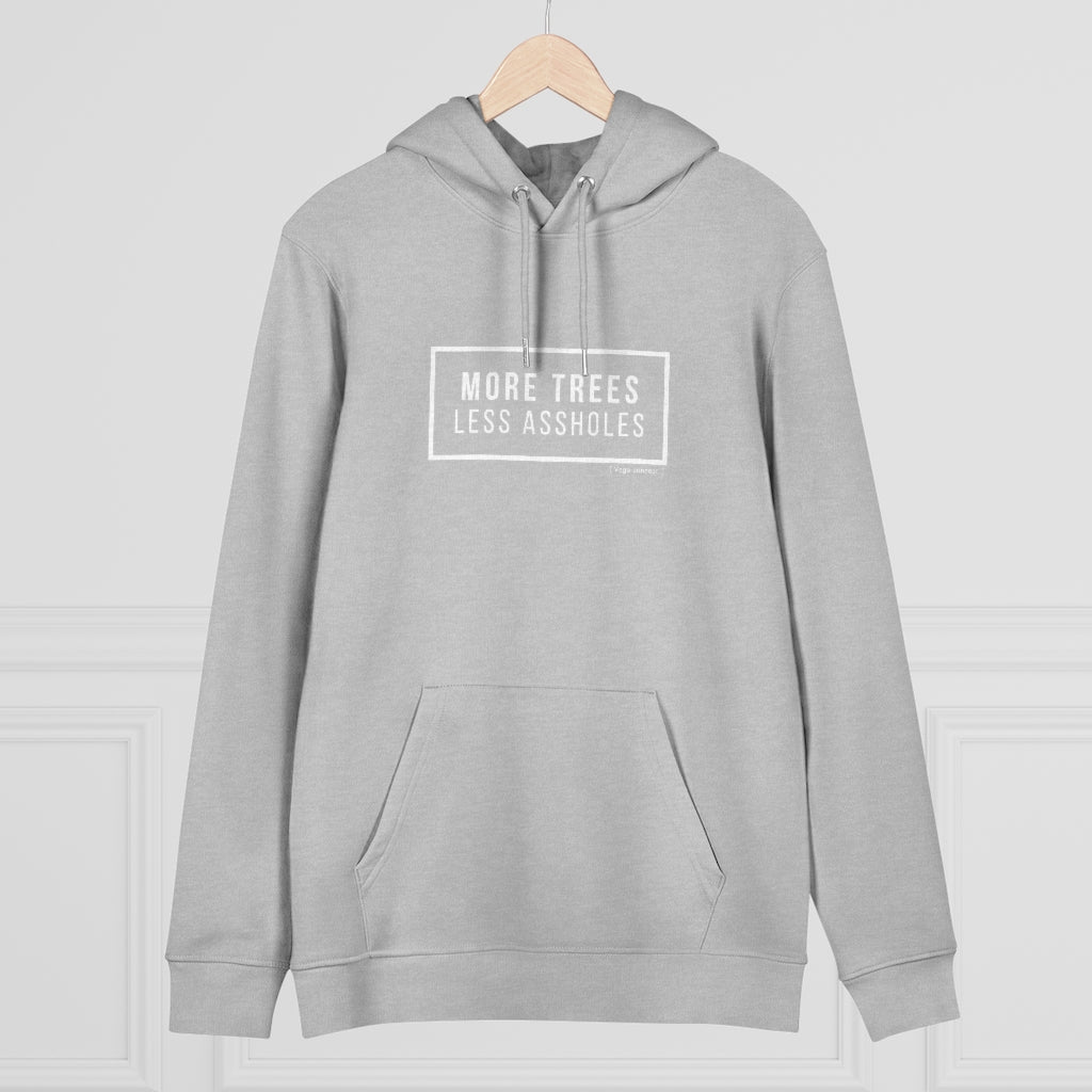 Organic Message Hoodie heather grey - unisex
