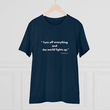 Load image into Gallery viewer, Organic &quot;Turn off&quot; - T-shirt unisex
