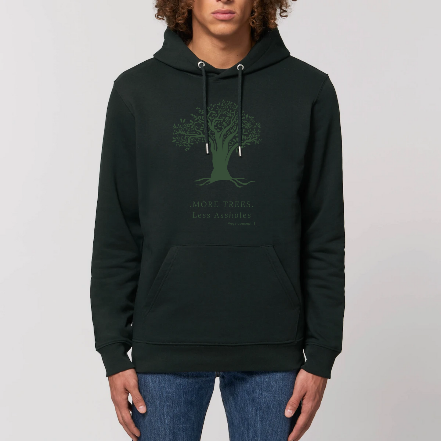 Organic Tree Hoodie Solid colors - unisex