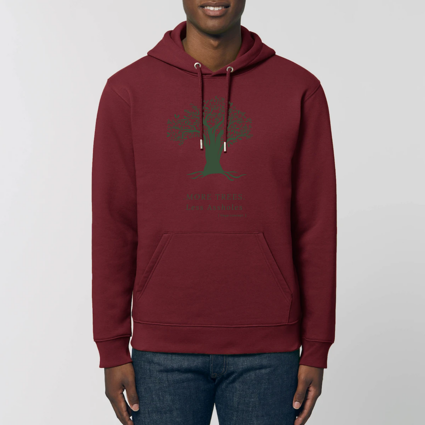 Organic Tree Hoodie Solid colors - unisex