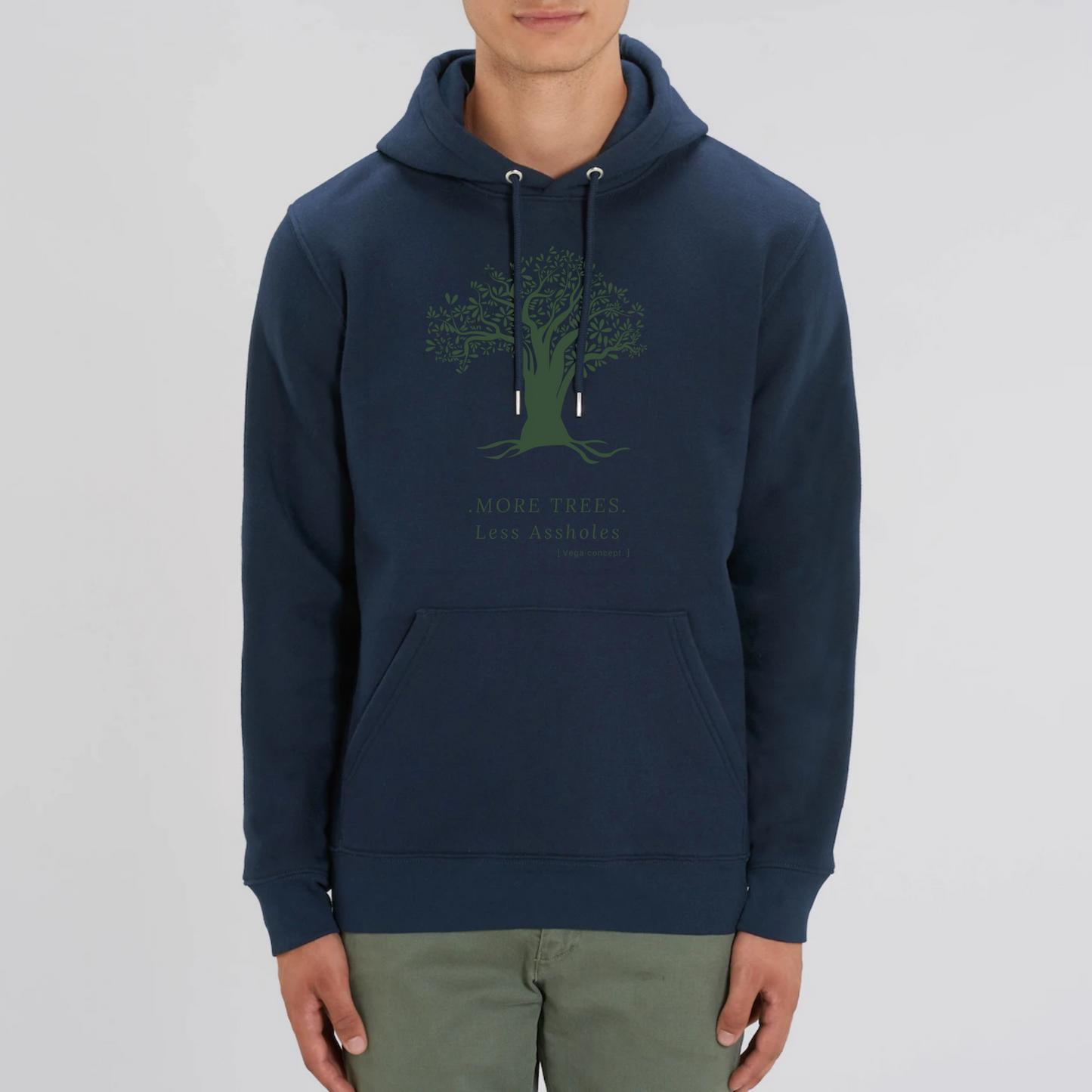 Organic Tree Hoodie Solid colors - unisex