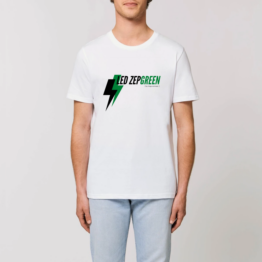 Organic Led Zepgreen T-shirt - unisex